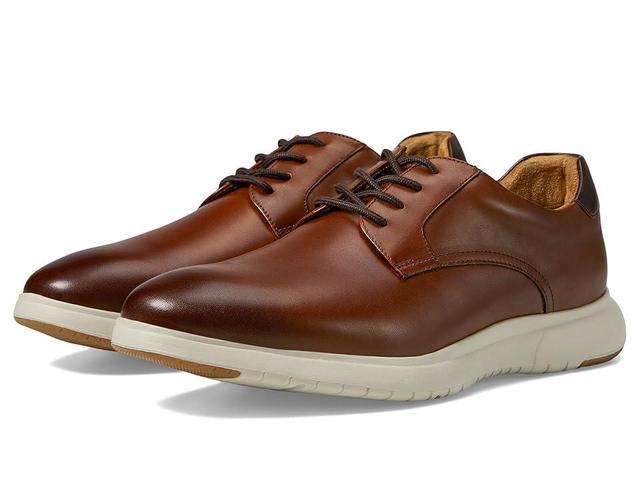 Florsheim Dash Plain Toe Oxford (Cognac) Men's Lace Up Wing Tip Shoes Product Image