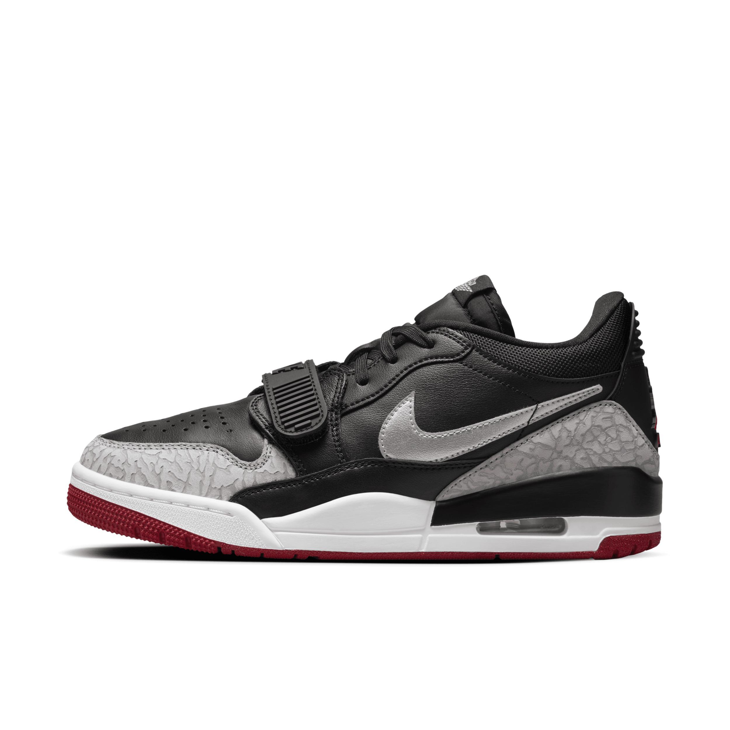 Jordan Womens Jordan Legacy 312 Low - Womens Shoes Black/Metallic Silver/Gym Red Product Image