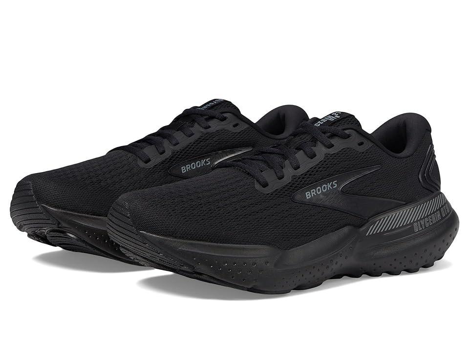 Brooks Glycerin GTS 21 Black/Ebony) Women's Shoes Product Image