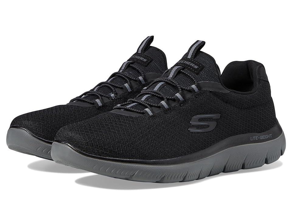 SKECHERS Summits (Charcoal) Men's Shoes Product Image