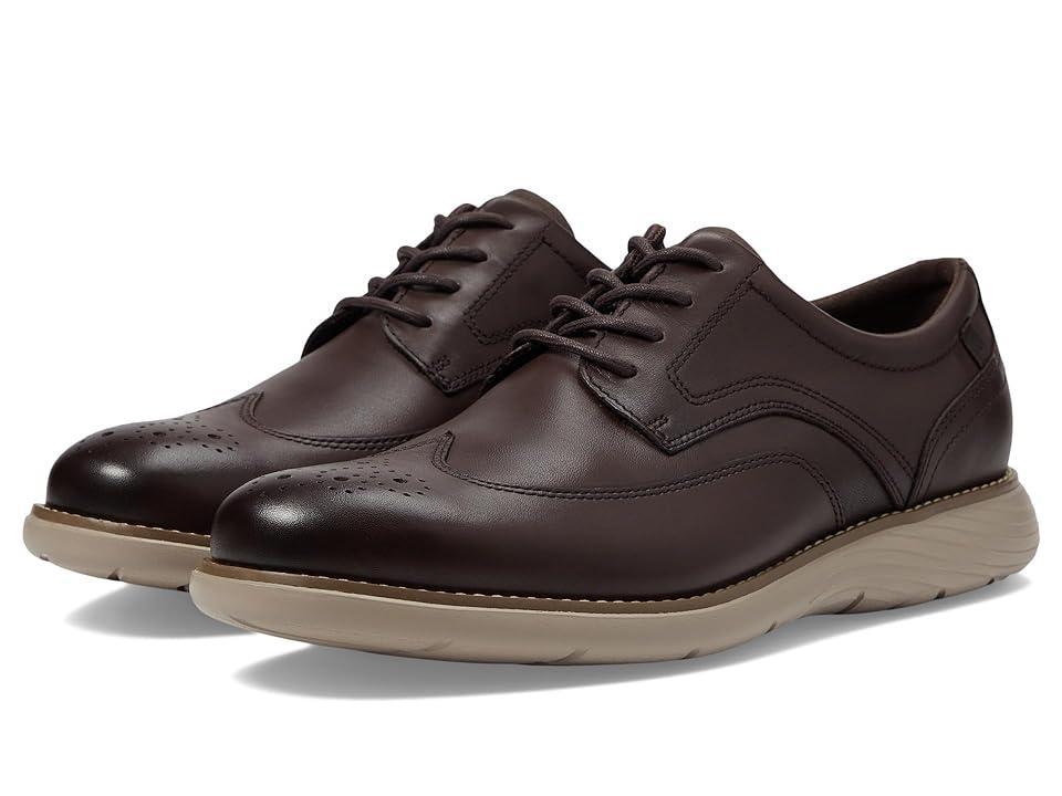 Rockport Garett Wing Tip (Dark ) Men's Shoes Product Image