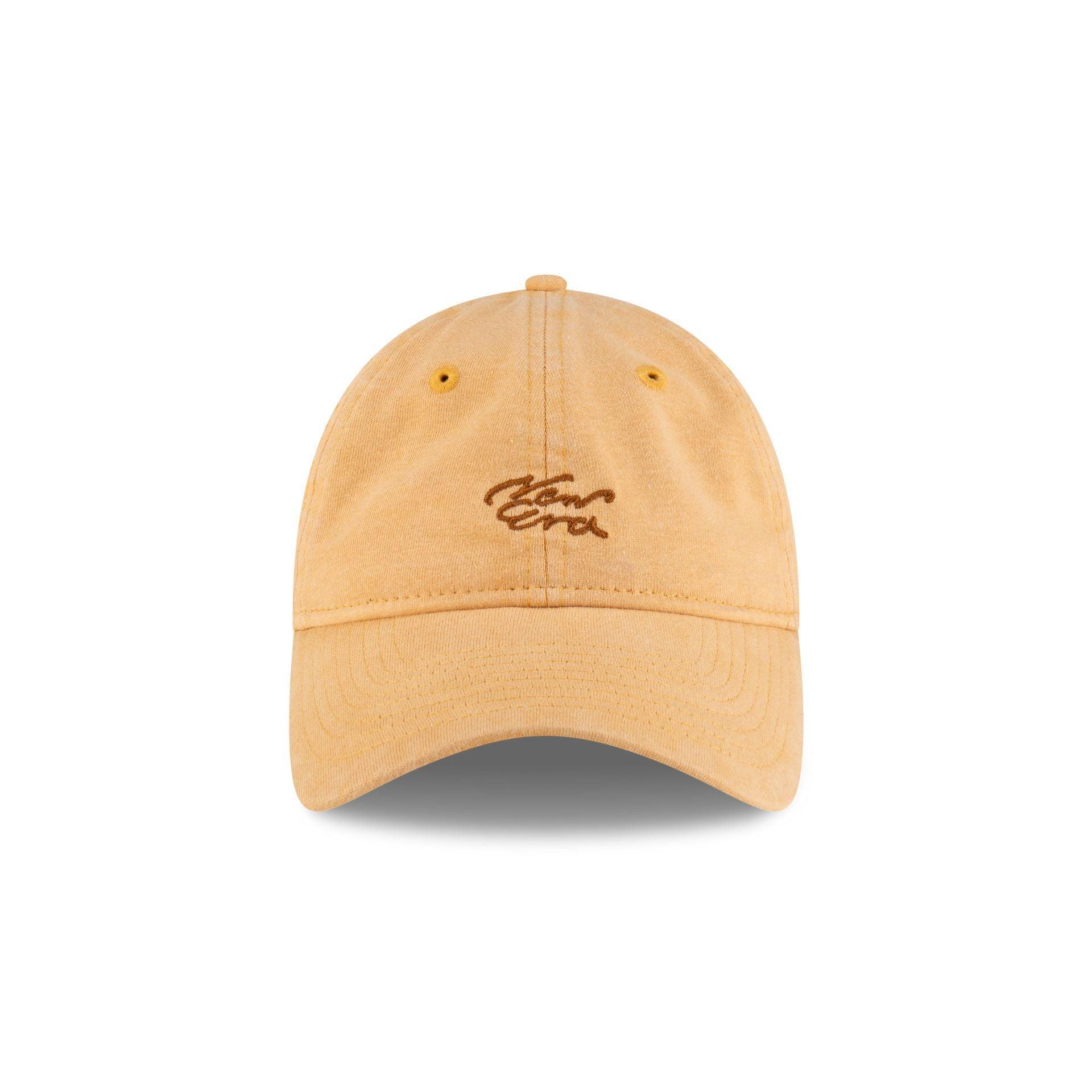 New Era Cap Yellow Sand Wash 9TWENTY Adjustable Hat Male Product Image