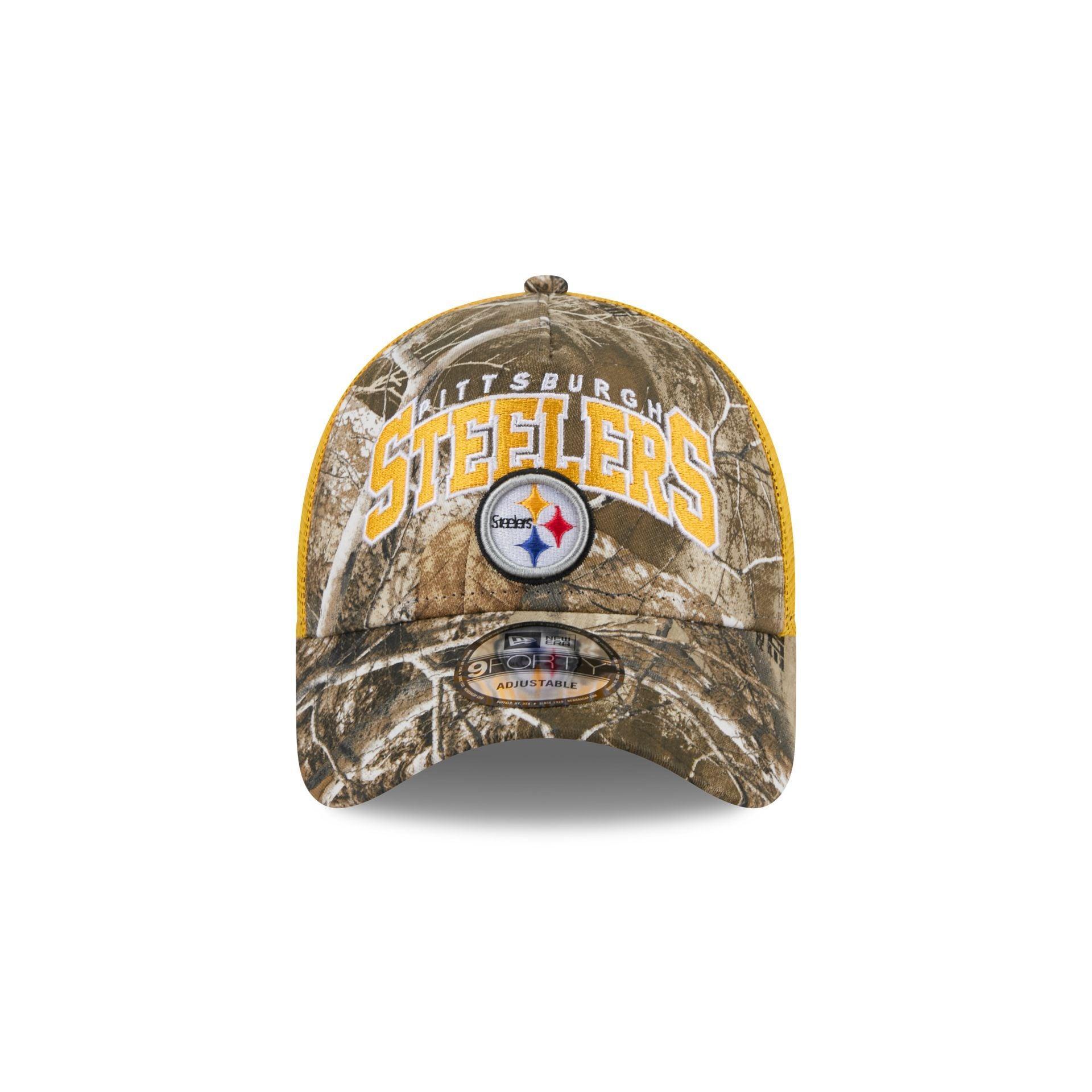 Pittsburgh Steelers Active 9FORTY A-Frame Trucker Hat Male Product Image