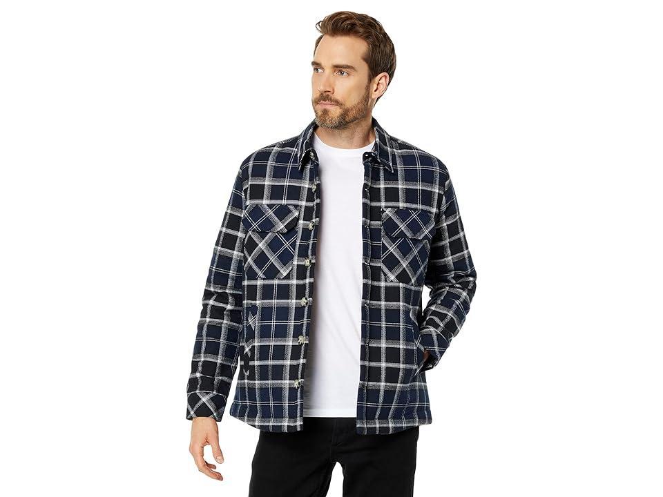 BENSON Ozarks (Navy Plaid) Men's Clothing Product Image