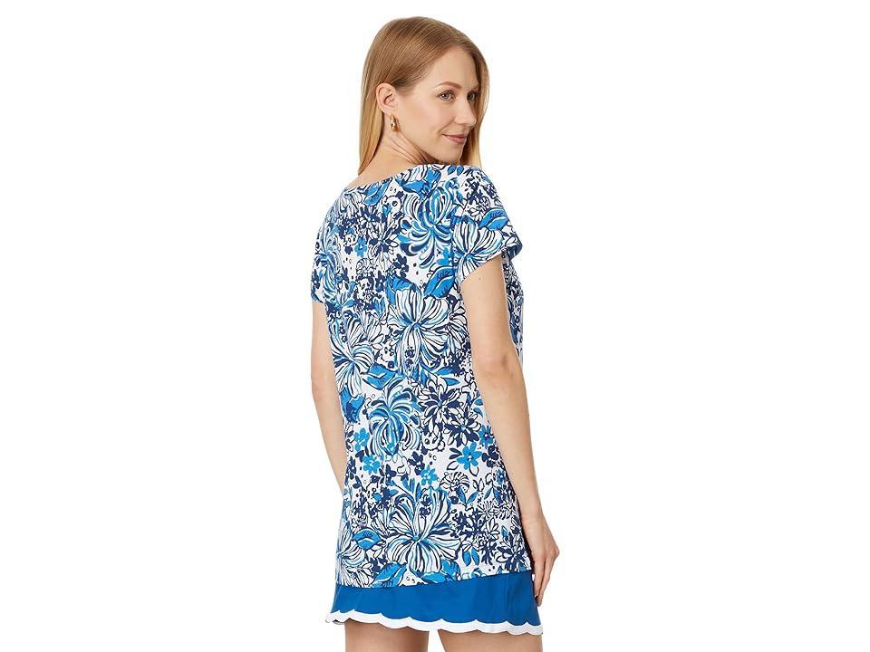 Lilly Pulitzer Meredith Tee (Low Tide Navy Pandarama) Women's Clothing Product Image