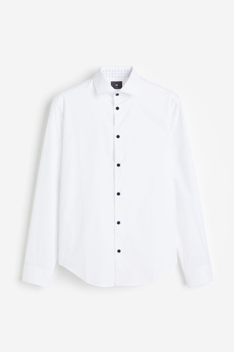 Slim Fit Premium Cotton Shirt Product Image