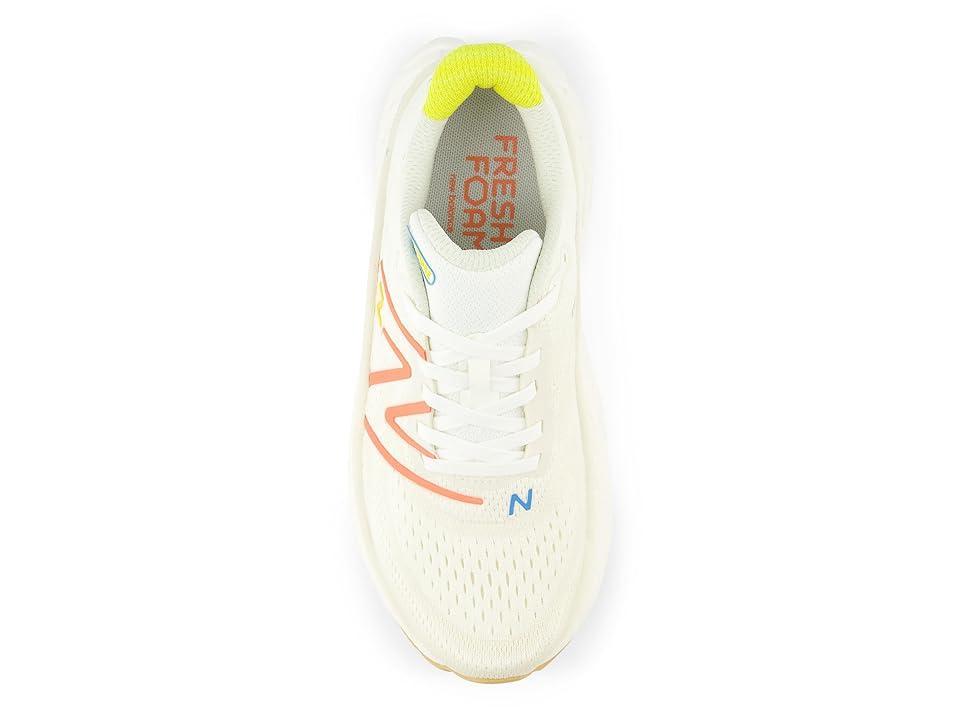 New Balance Fresh Foam X More v4 (Sea Salt/Gulf Red) Women's Shoes Product Image