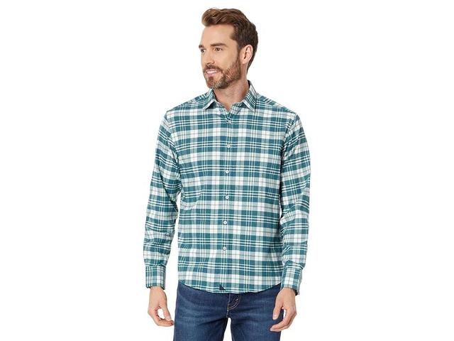 UNTUCKit Wrinkle-Free Performance Flannel Ferney Shirt (Light ) Men's Clothing Product Image