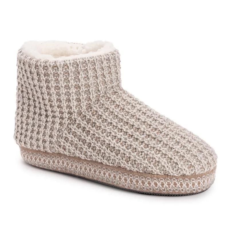 MUK LUKS Womens Favina Bootie Slippers Product Image