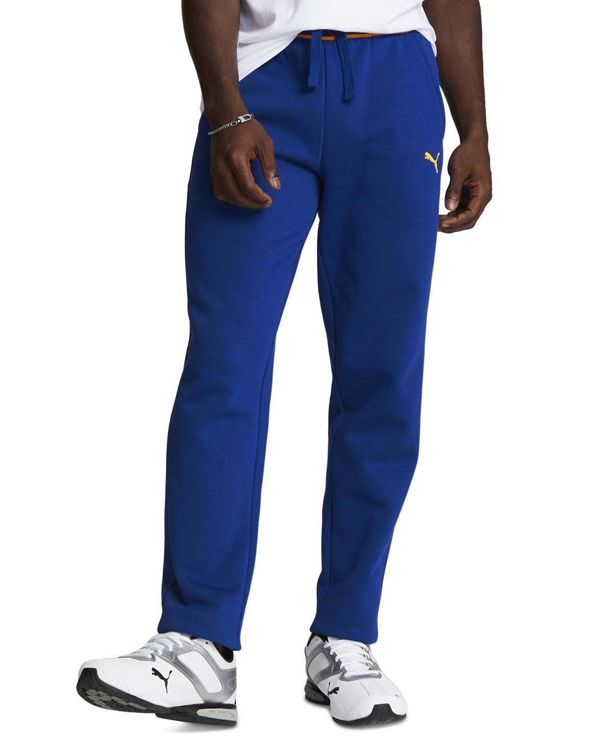 Puma Mens Vintage Sport Tipped Fleece Track Pants Product Image