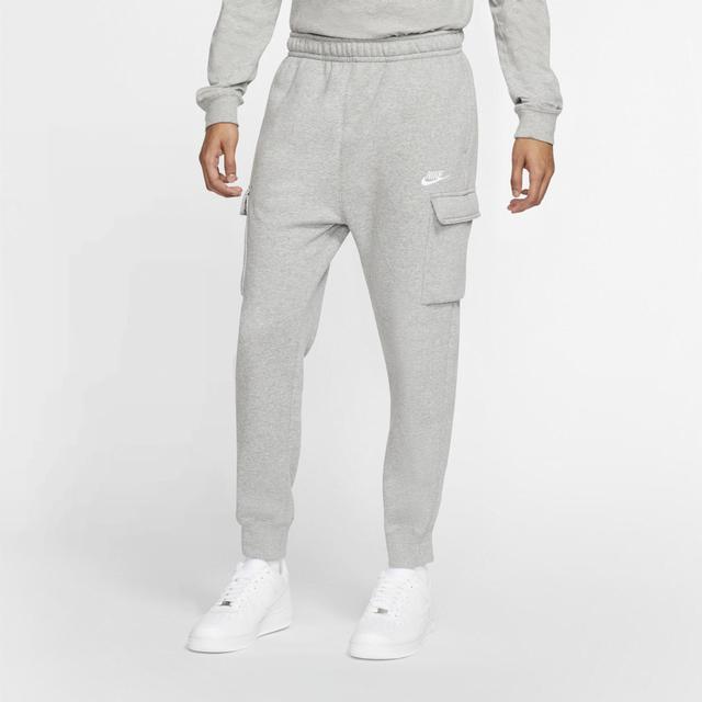 Mens Nike Sportswear Club Fleece Cargo Pants Dark Gray Grey Product Image