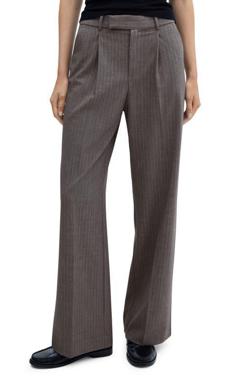 MANGO Pinstripe Suit Pants Product Image