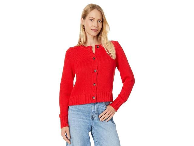 Michael Stars Willa Cardigan (Cherry) Women's Sweater Product Image