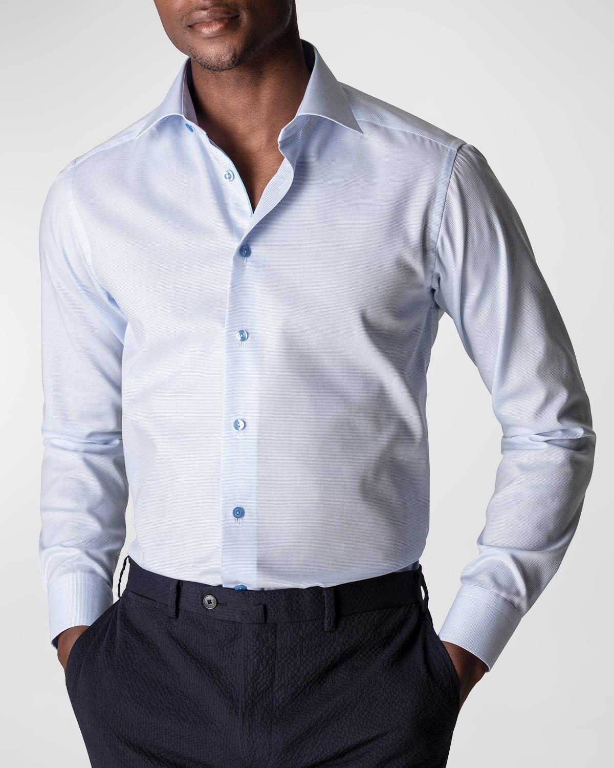 Eton Slim Fit Solid Dress Shirt Product Image