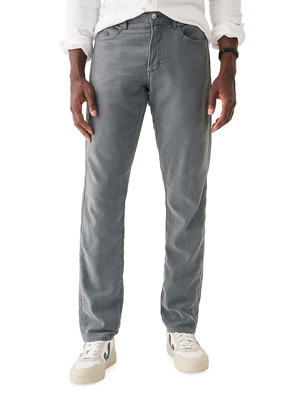 Faherty Stretch Terry Five-Pocket (Slate) Men's Casual Pants Product Image