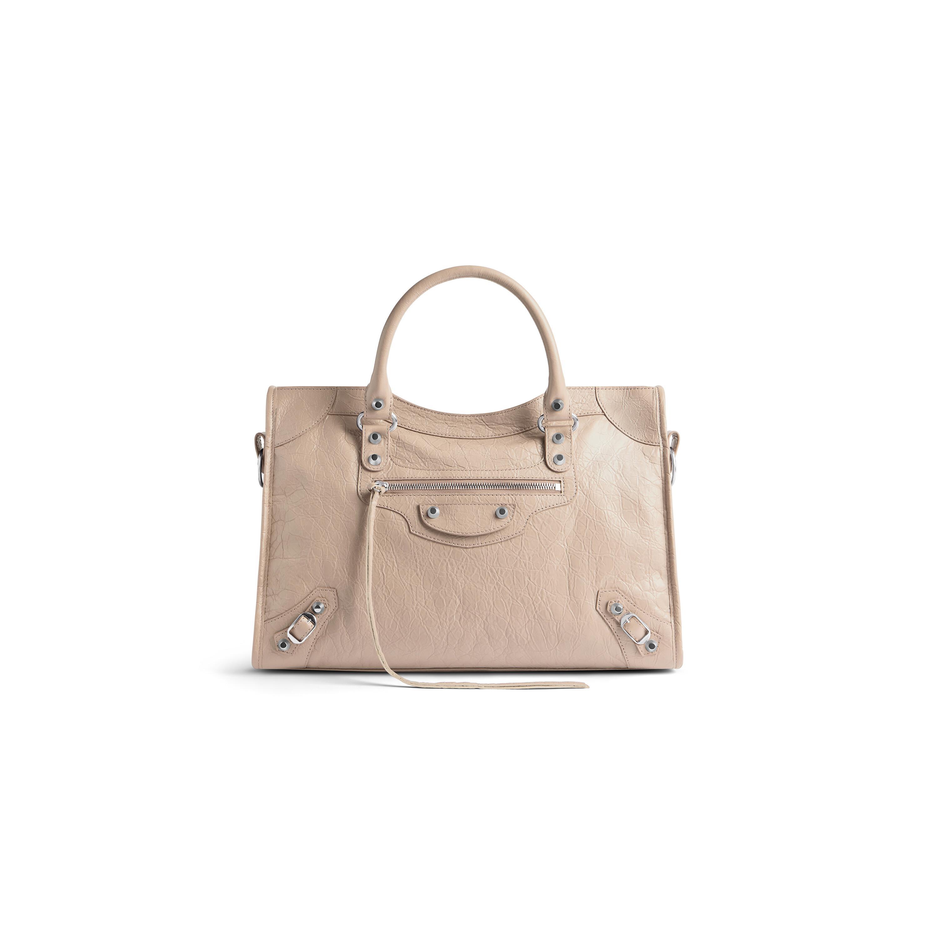 Women's Le City Medium Bag in Beige Product Image