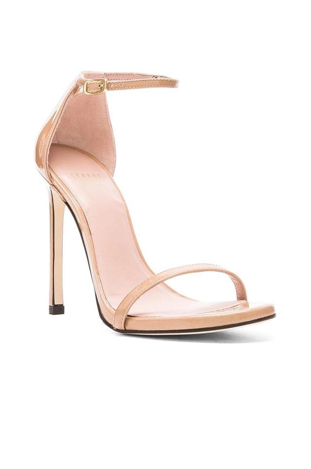 Nudist Strappy Heeled Sandal In Nude Product Image