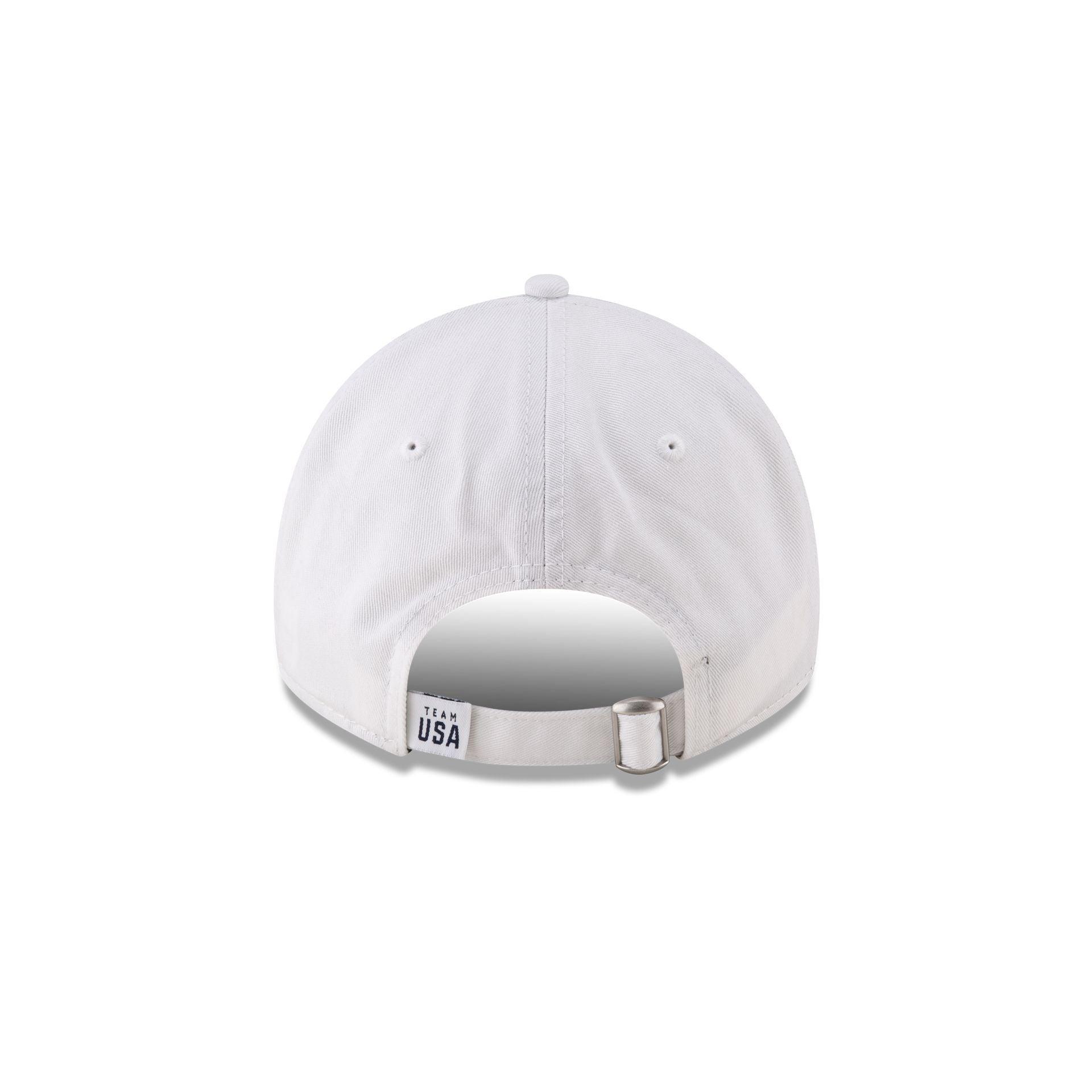 Team USA Shield White 9TWENTY Adjustable Hat Male Product Image