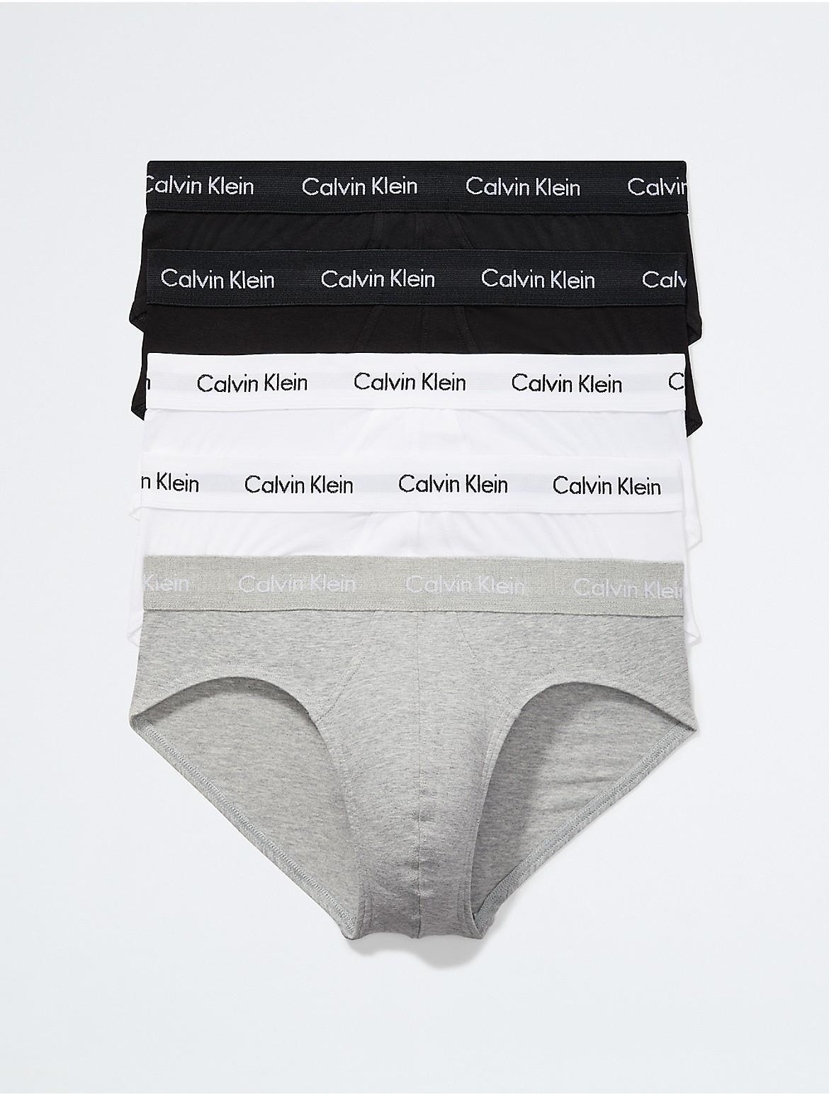 Calvin Klein Mens Cotton Stretch 5-Pack Hip Brief - Multi - S Product Image