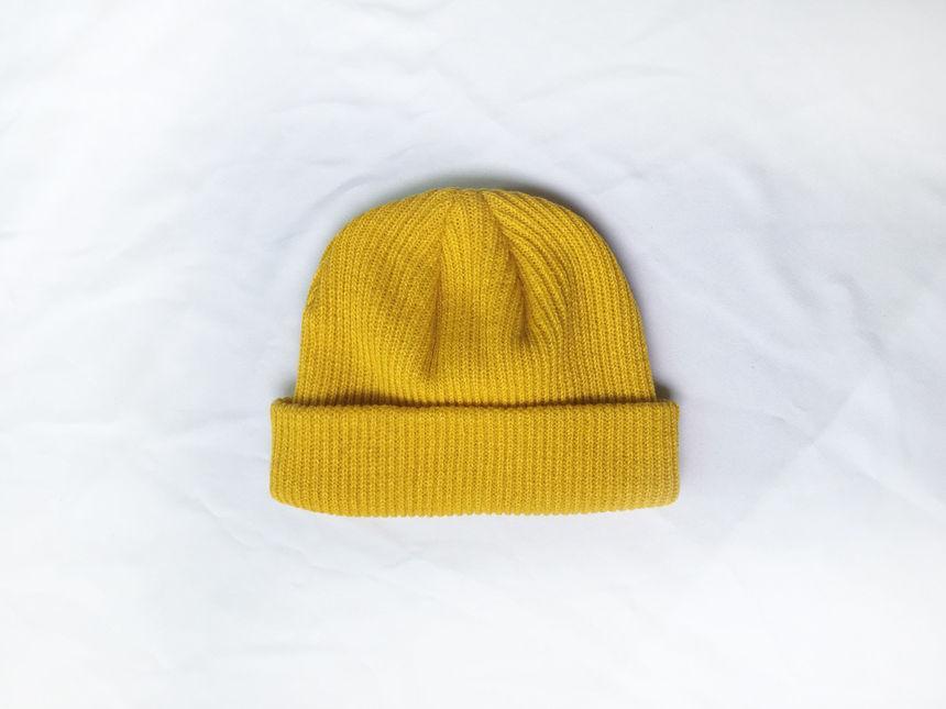 Plain Yarn Beanie Product Image