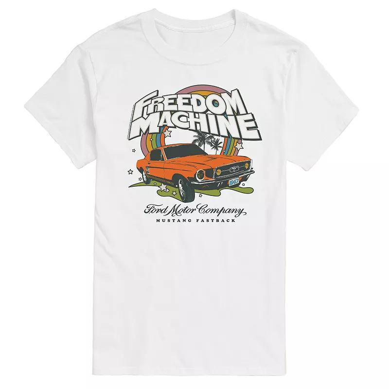 Big & Tall Ford Freedom Machine Retro Graphic Tee, Mens Product Image