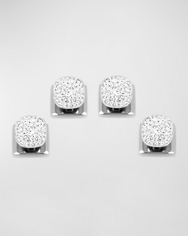 Mens Crystal Pave Shirt Studs Product Image