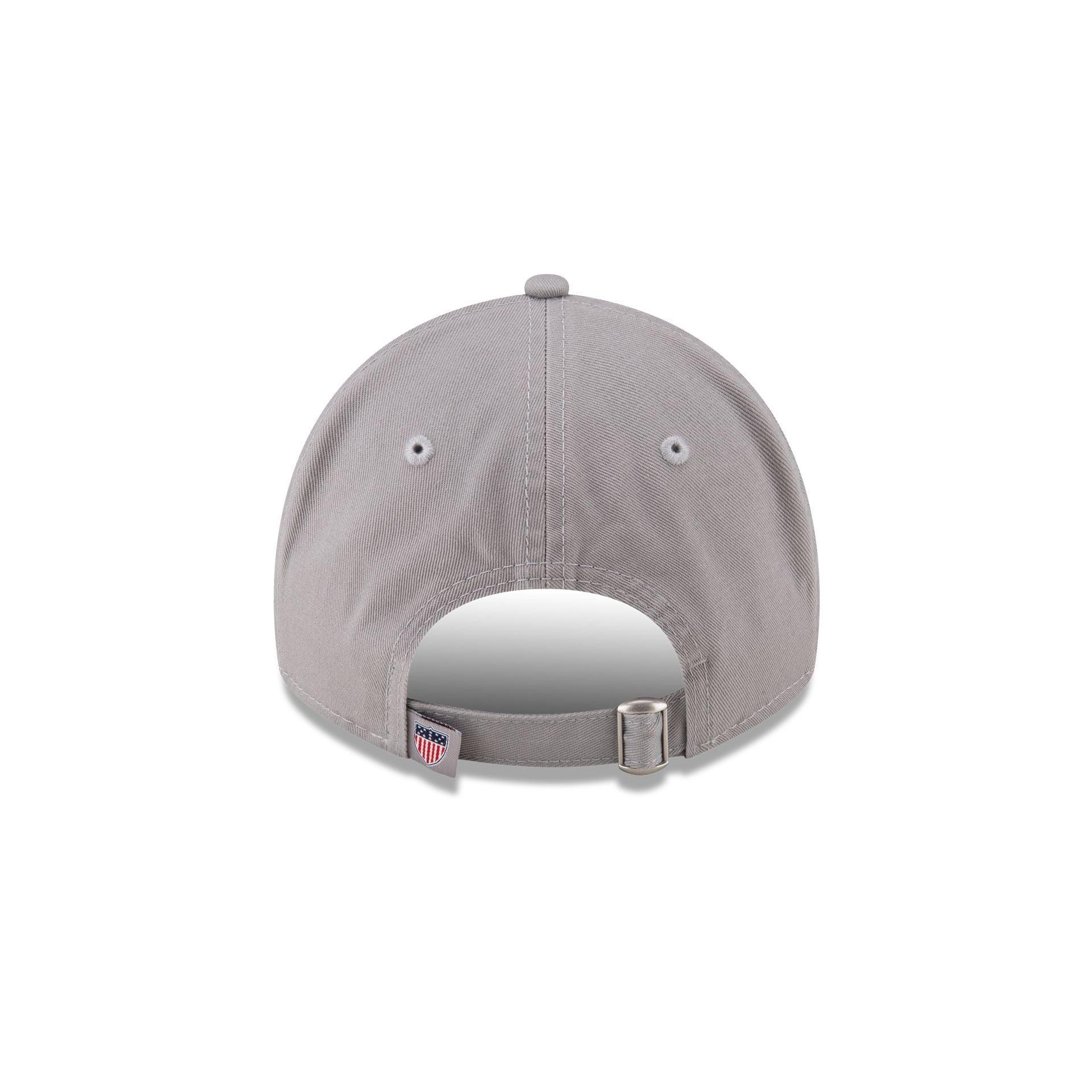 Team USA Gray 9TWENTY Adjustable Hat Male Product Image