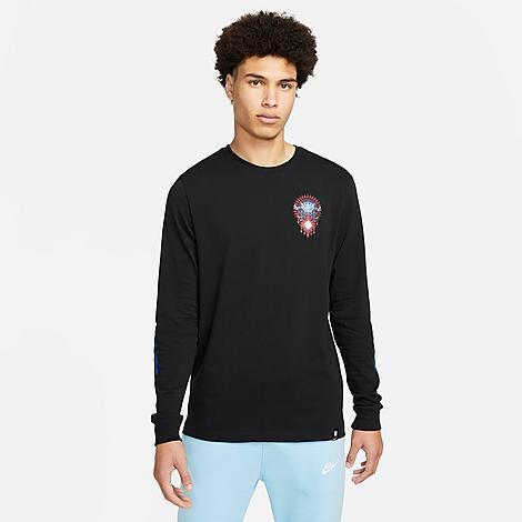 Nike Mens England Soccer Graphic Long-Sleeve T-Shirt Product Image