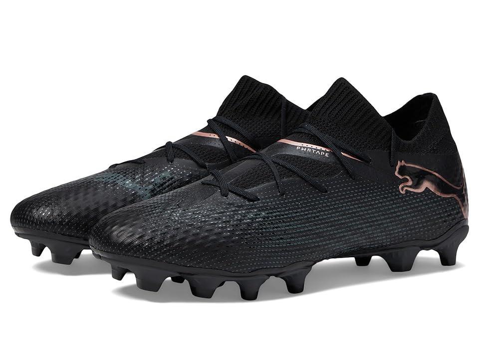 PUMA Future 7 Pro Firm Ground/Artificial Ground (Puma /Copper Rose) Men's Shoes Product Image