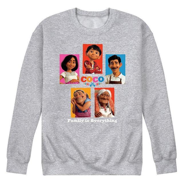 Disney / Pixars Coco Mens Family Is Everything Fleece Sweatshirt Product Image