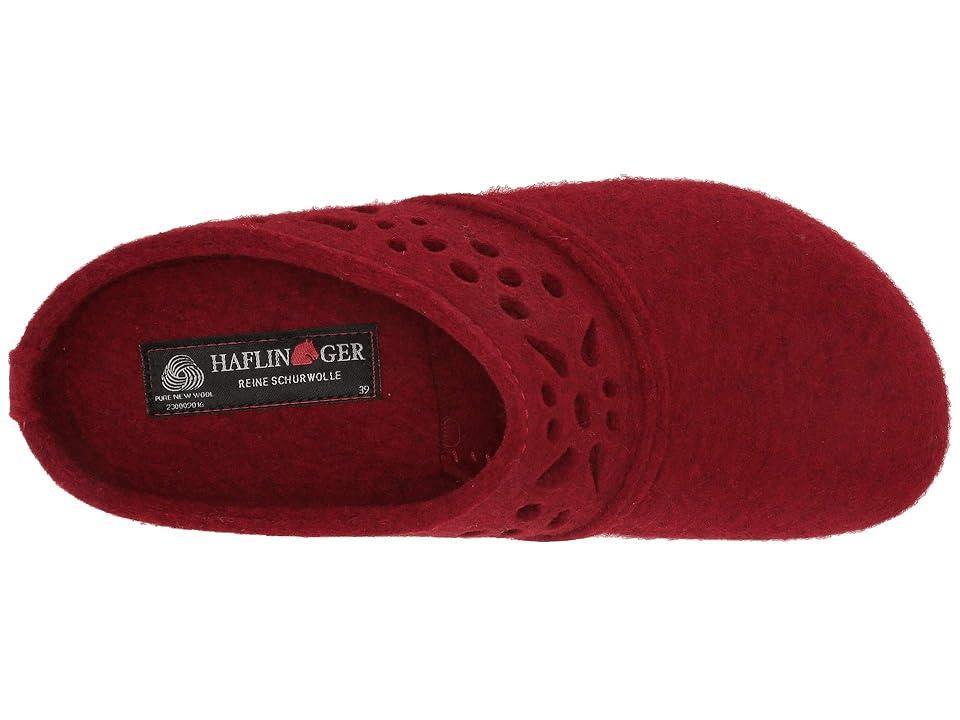 Haflinger Lacey (Chili) Women's Slippers Product Image