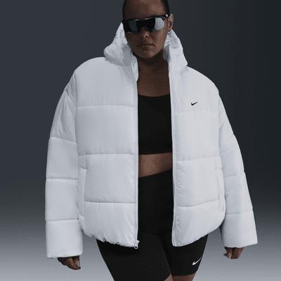 Nike Sportswear Classic Puffer Women's Therma-FIT Loose Hooded Jacket (Plus Size) Product Image