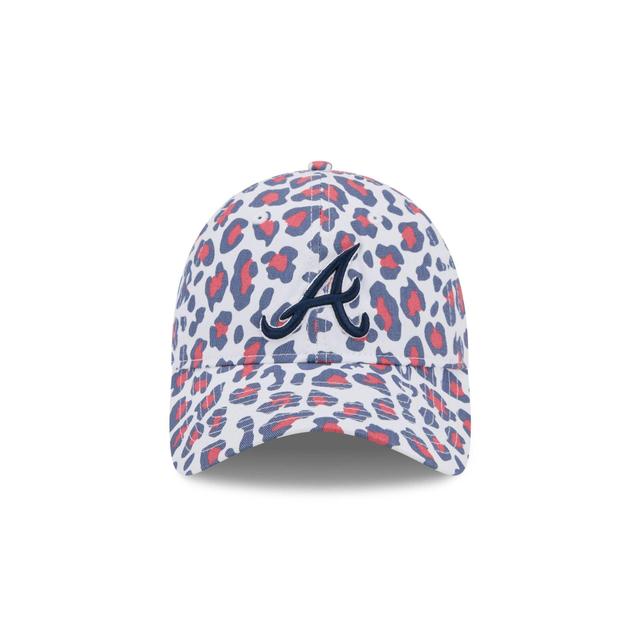 Atlanta Braves Active Animal Print Women's 9TWENTY Adjustable Hat Female Product Image