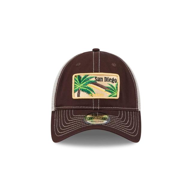 San Diego Padres State Souvenir 9TWENTY Trucker Hat Male Product Image