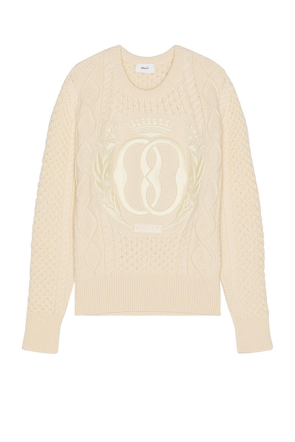 Bally Sweater in Cream Product Image