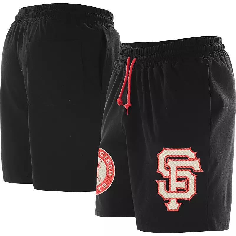 Mens New Era San Francisco Giants Color Pack Knit Shorts Product Image