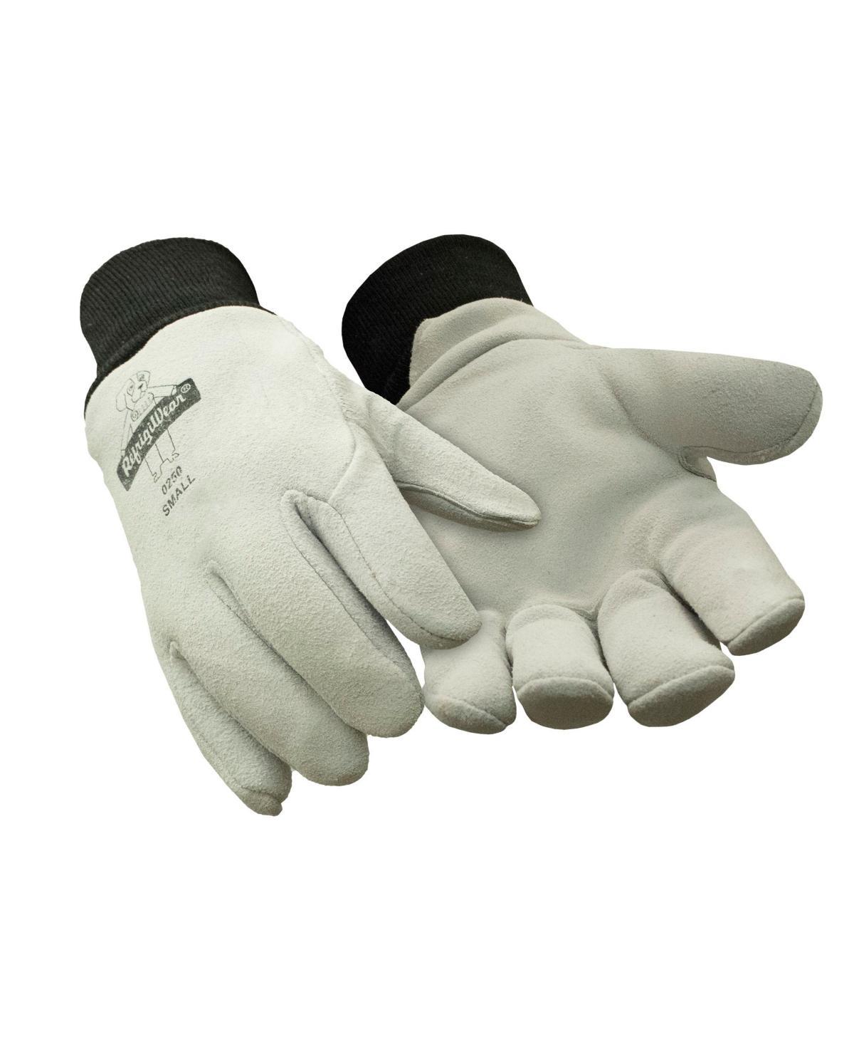 RefrigiWear Mens Fleece Lined Insulated Leather Gloves Product Image