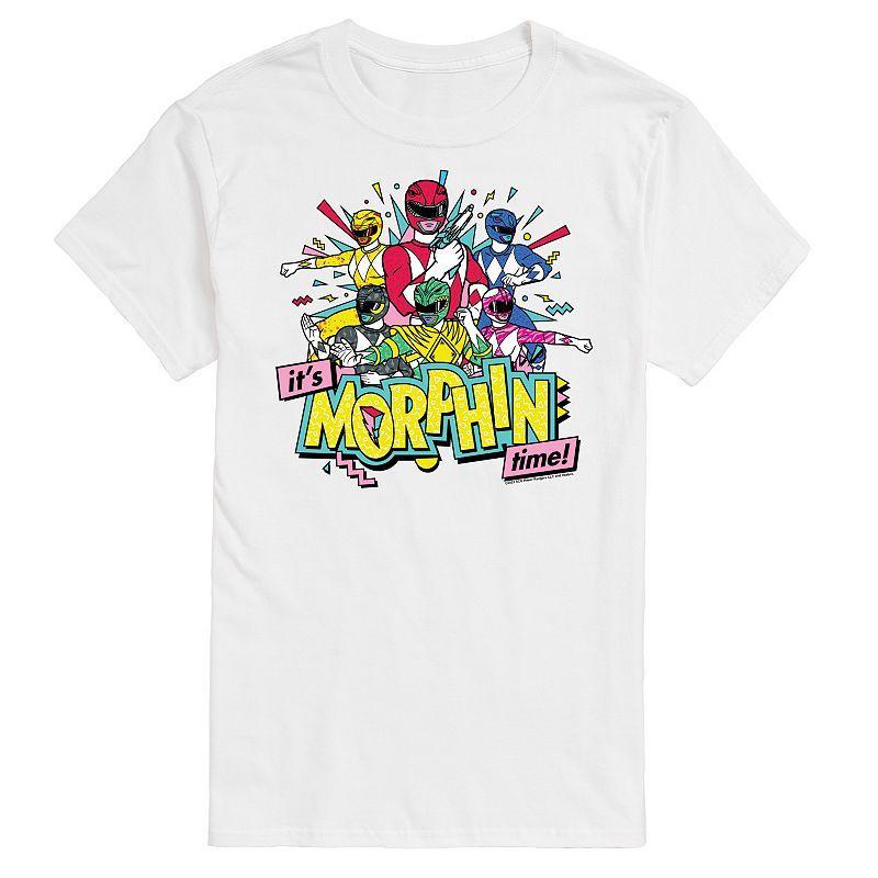 Mens Power Rangers Its Morphin Time Graphic Tee Product Image