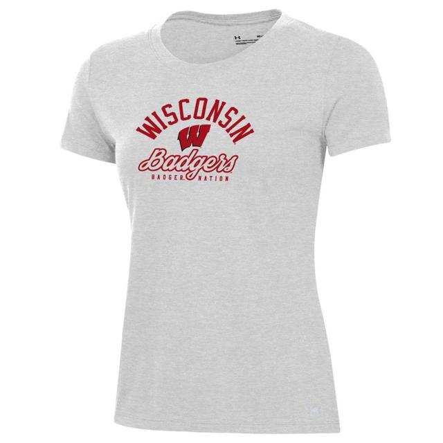 Women's UA Performance Cotton Collegiate T-Shirt Product Image