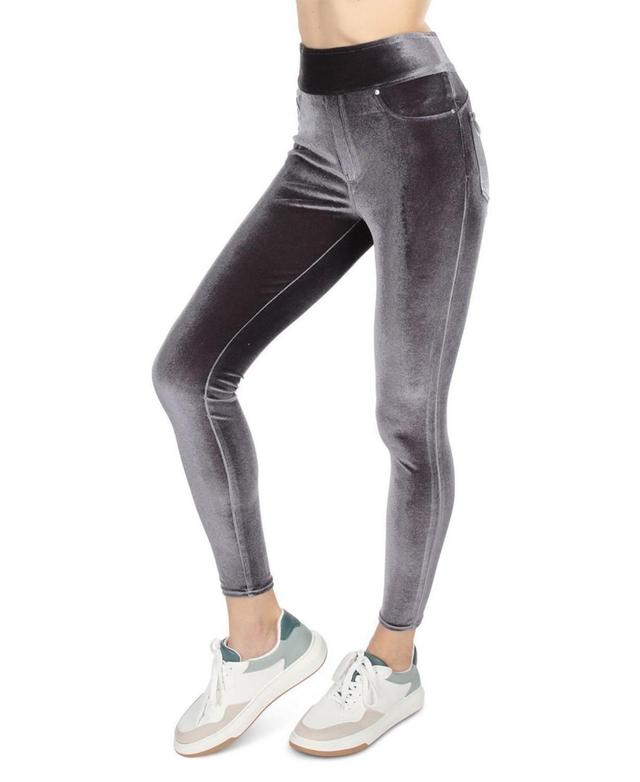 Women's Velvet High-Waist Shaping Leggings Product Image