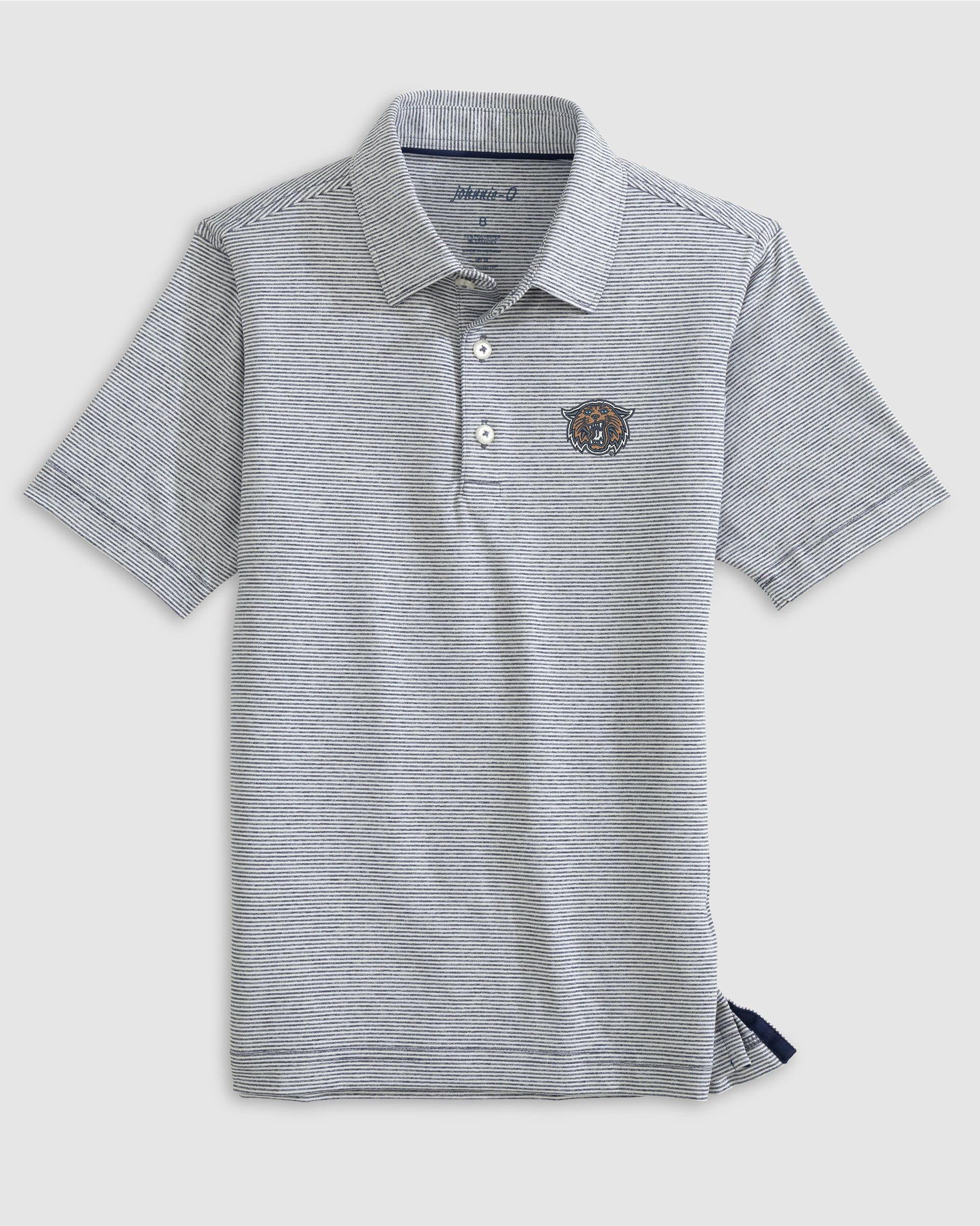 johnnie-O Tulsa Lyndonn Jr. Striped Jersey Performance Polo Product Image