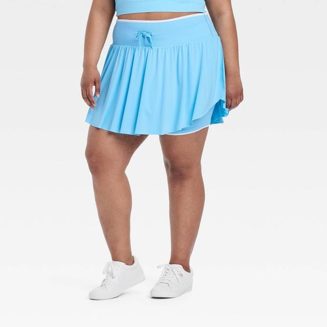 Womens Seamless Skort - All In Motion Light Blue XXL Product Image
