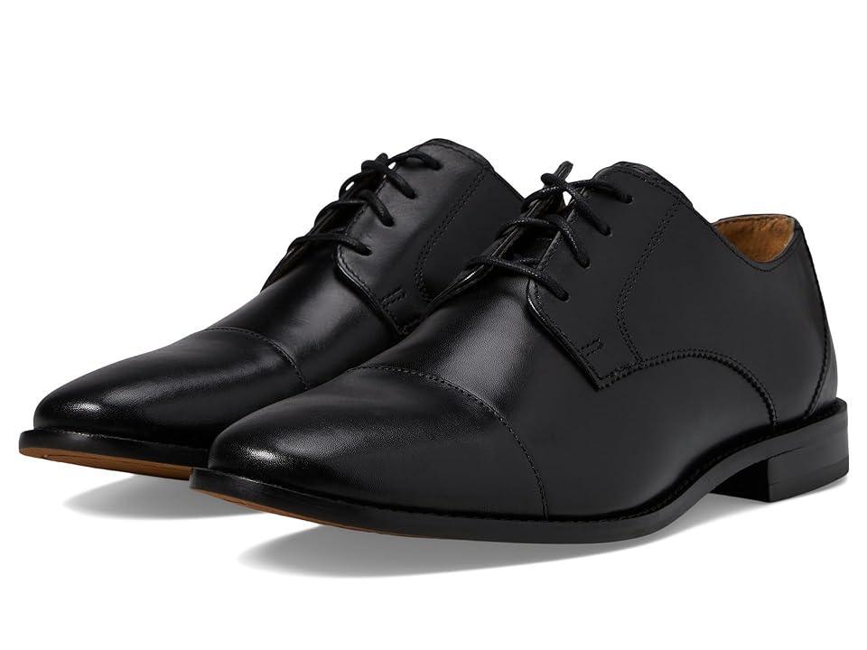 Florsheim Montinaro Cap Toe Oxford (Black Smooth) Men's Lace Up Cap Toe Shoes Product Image