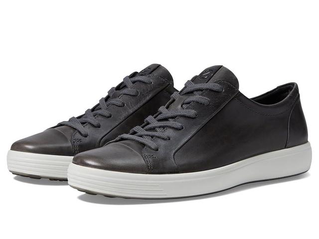 ECCO Soft 7 City Sneaker (Titanium) Men's Shoes Product Image