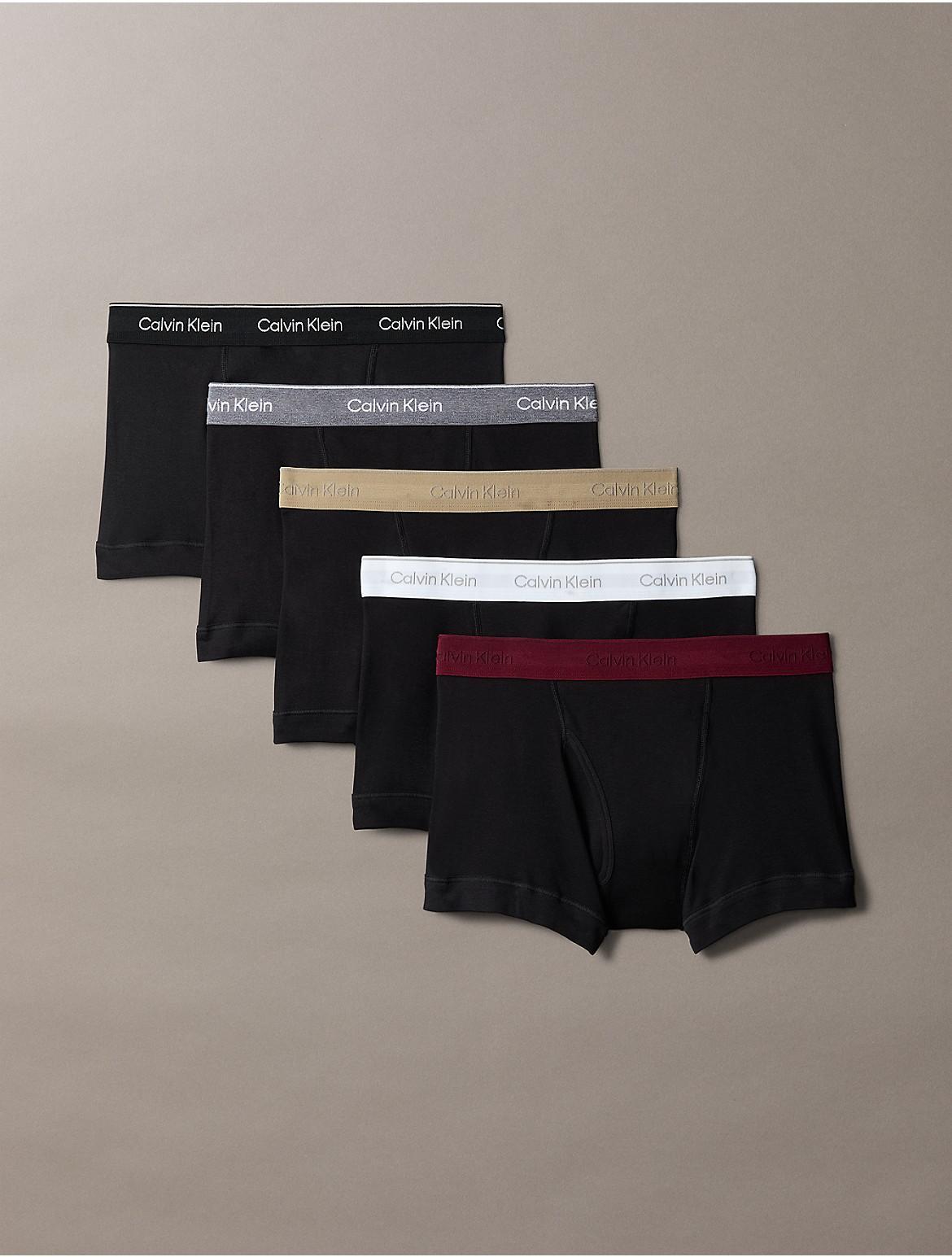 Calvin Klein Mens Cotton Classics 5-Pack Trunk - Multi - L Product Image