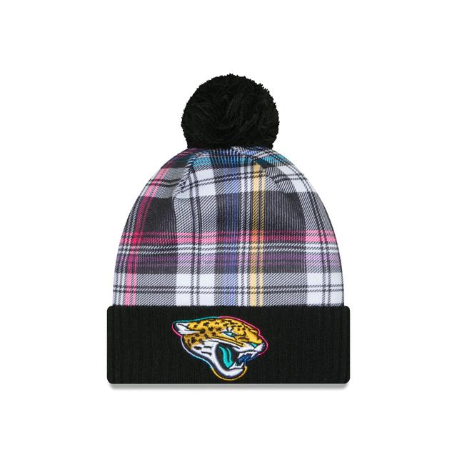 Jacksonville Jaguars 2024 Crucial Catch Sport Pom Knit Hat Male Product Image