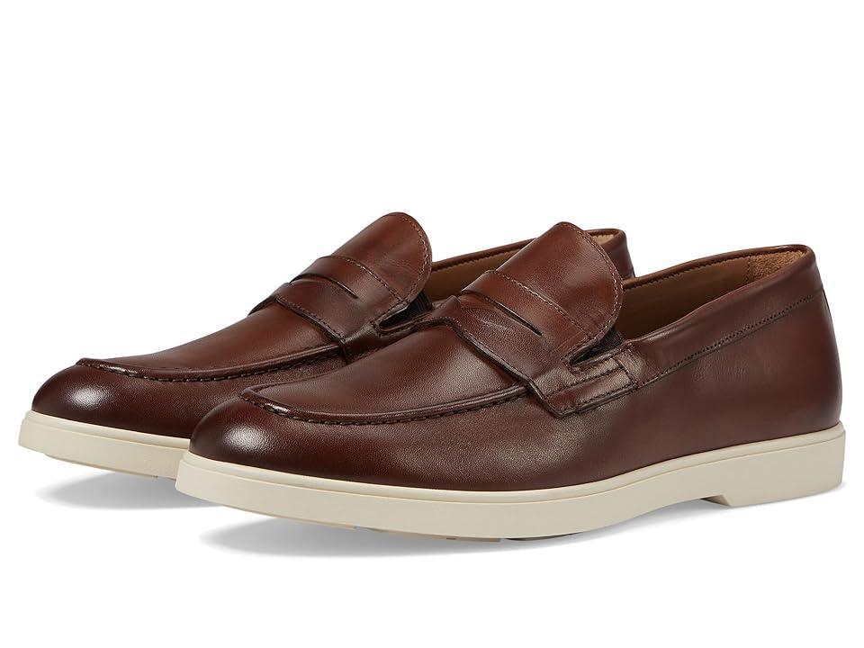 Mens Ettore Leather Penny Loafers Product Image