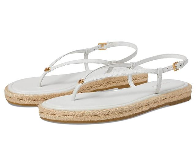 Tory Burch Espadrille Thong Sandal (Gardenia) Women's Shoes Product Image