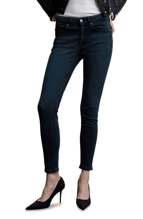 MANGO - Skinny push-up jeans deep dark blue - 1 - Women Product Image