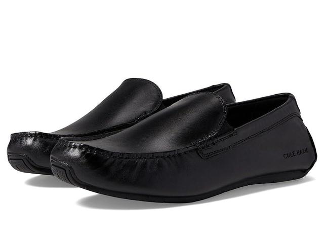 Cole Haan Grand City Venetian Driver Black) Men's Shoes Product Image